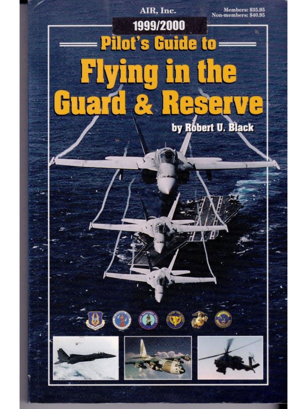 1999 Pilot's Guide Flying Guard Reserve Military Aviation Robert Black AIR Inc